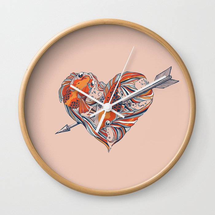 Form of Love Wall Clock