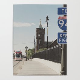 Light Rail City Poster