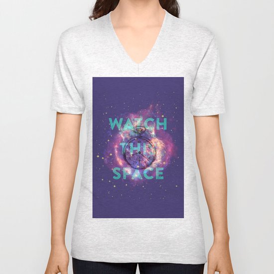 Watch this space Unisex V-Neck