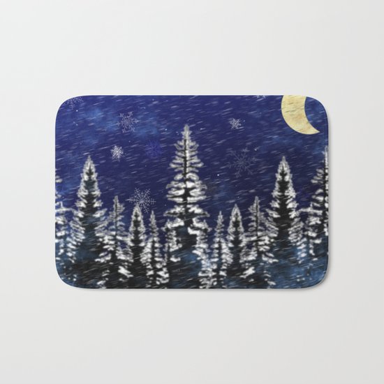 Stormy Night Bath Mat