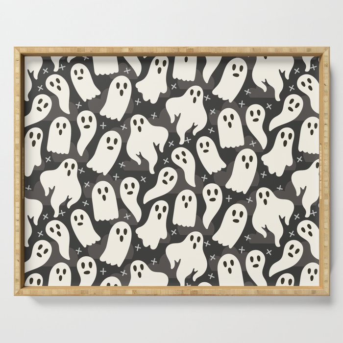 Ghosts Serving Tray