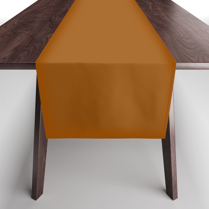 Fractowrap Solid Colors Brown Table Runner