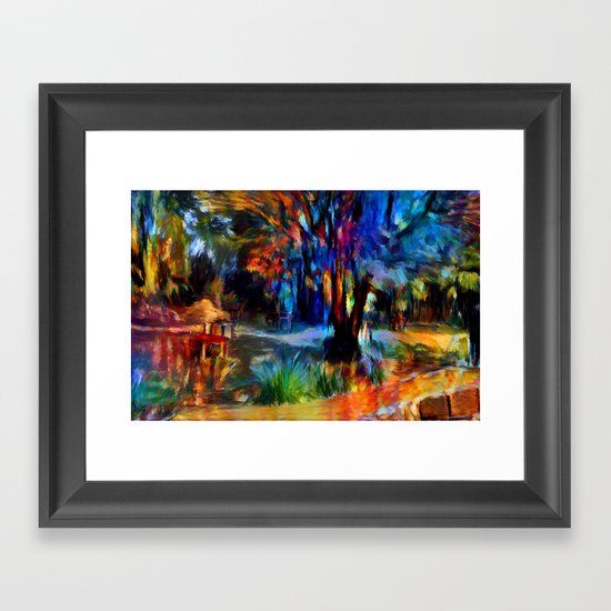 Le bois Framed Art Print