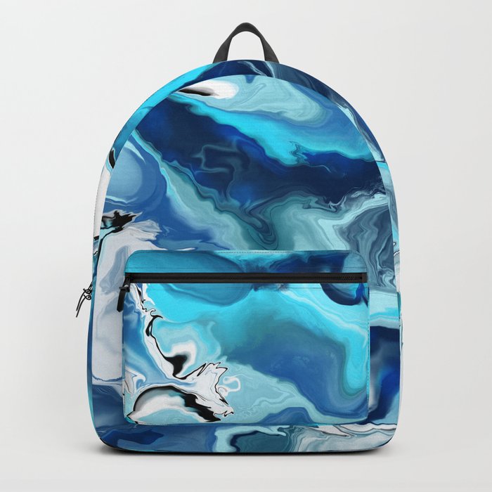 Blue marble backpack outlet