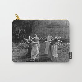 Circle Of Witches, Natchez Trace Vintage Women Dancing black and white photograph - photography - photographs Carry-All Pouch
