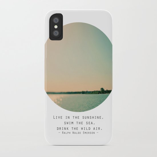Swim The Sea iPhone Case