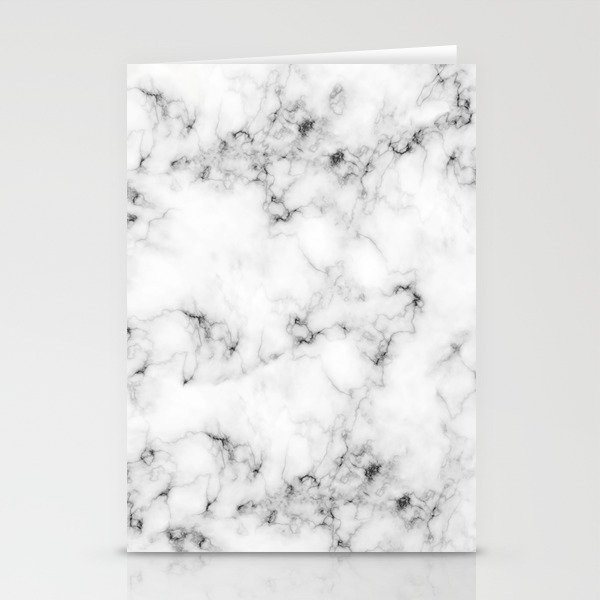 Real Marble Stationery Cards