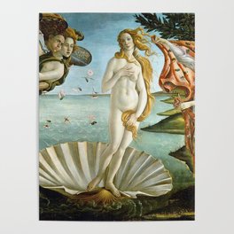 Venus by Botticelli  Poster