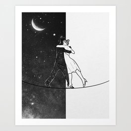The rope of your fantasy. Art Print