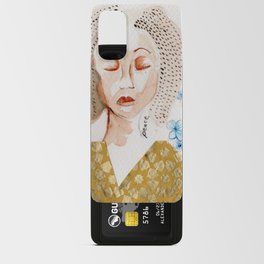 Peaceful Blue Android Card Case