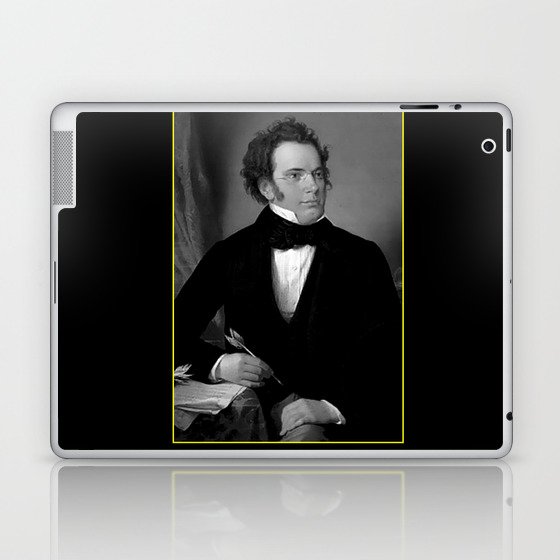 August rieder-Portrait of Schubert Laptop & iPad Skin
