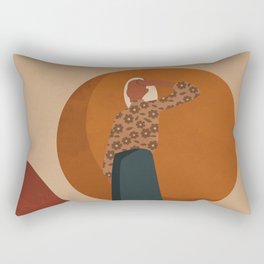 Brave Woman 3 Rectangular Pillow