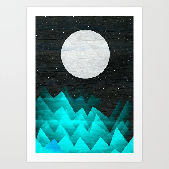 Night Waves Art Print