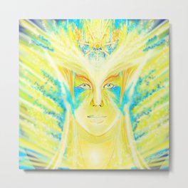 Archangel Michael Metal Print | Painting, Digital, Other, Energypainting, Illustration 