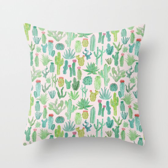 Cactus Throw Pillow