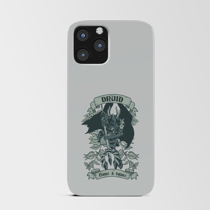 Druid Warrior iPhone Card Case