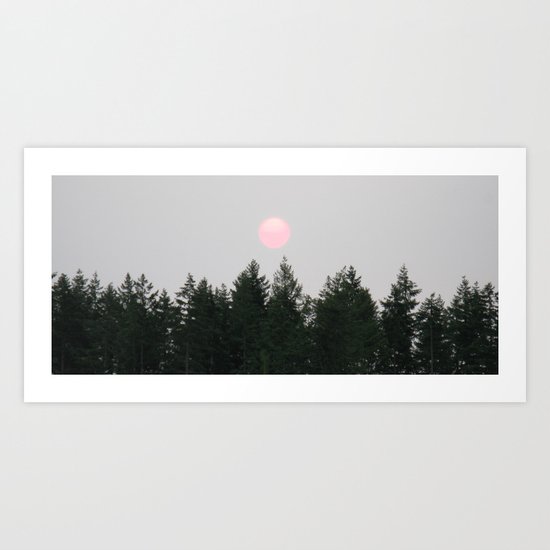 Think Pink Art Print