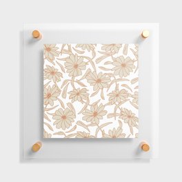 Charismatic Floral  Floating Acrylic Print