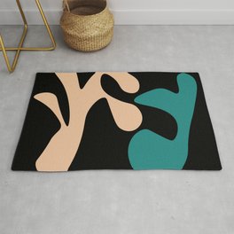5 Abstract Shapes  211224 Area & Throw Rug