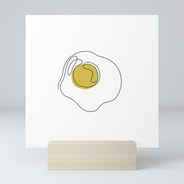 shades of yellow Mini Art Print