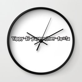 Die Hard Wall Clocks For Any Decor Style Society6