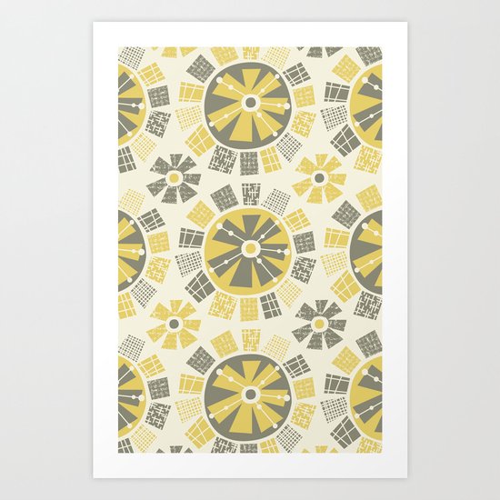 Mod Floral Art Print