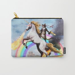 Unicorn and Cat Carry-All Pouch