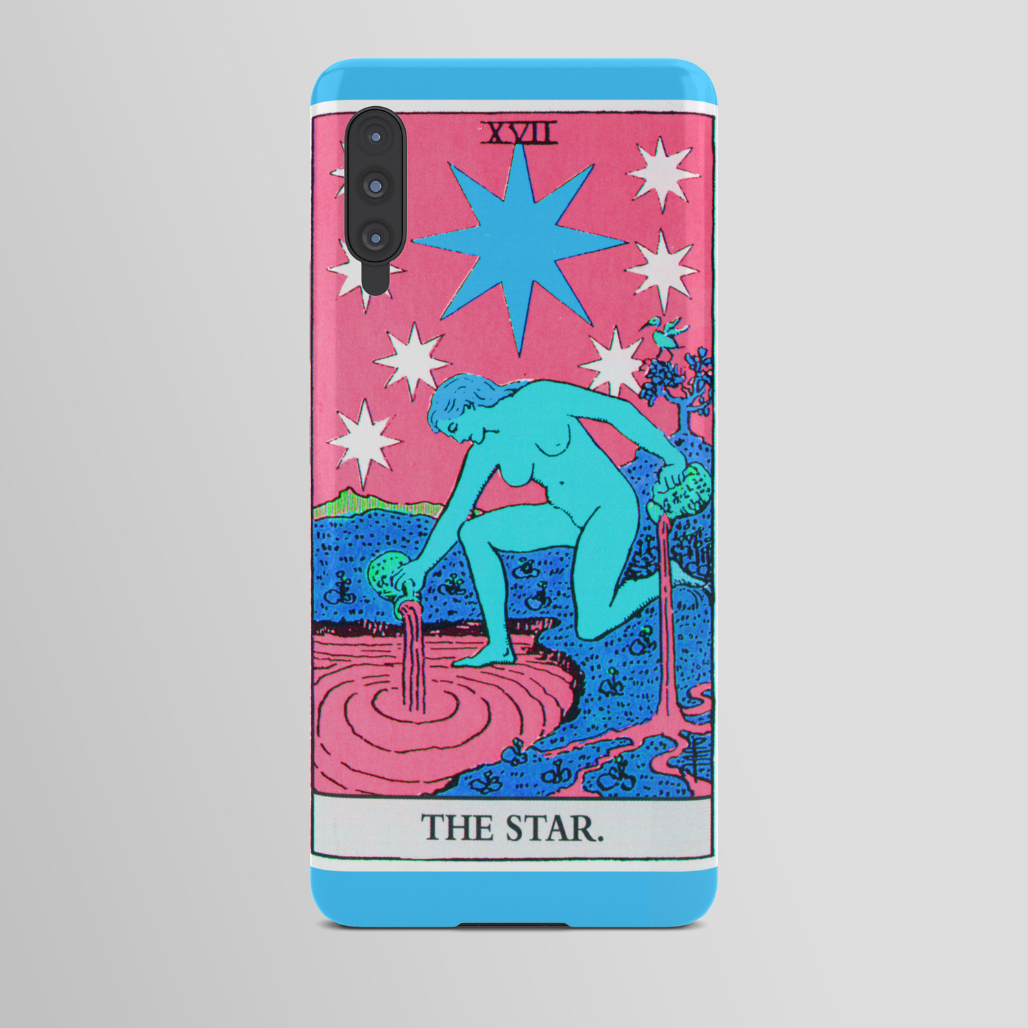 17 The Star Neon Dreams Tarot Android Case By The Pastel Witch Society6