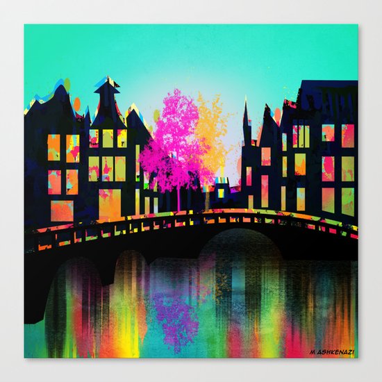 AMSTERDAM Canvas Print