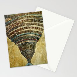 Sandro Botticelli Sandro Botticelli The Map of Hell, Abyss of Hell  Stationery Card