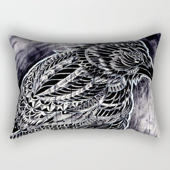 Raven Rectangular Pillow