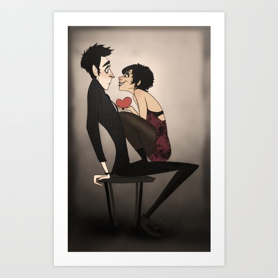 igiveyoumyheart Art Print