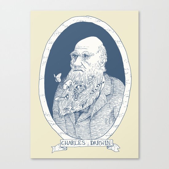 By Darwin's Beard Canvas Print