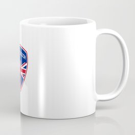 Great Britain coat of arms flags design Mug
