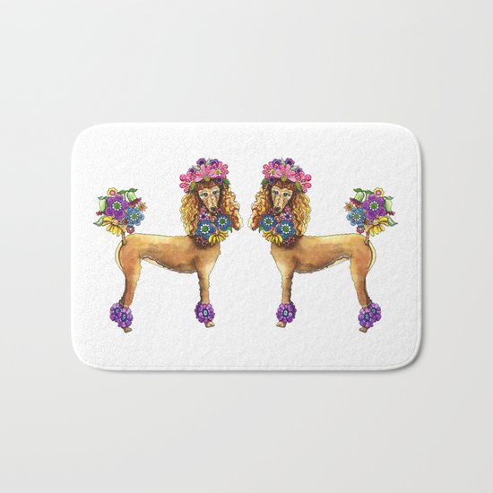 Poodle Dee Doo Bath Mat