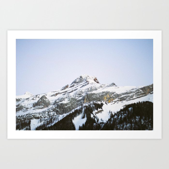 The Glacier Art Print