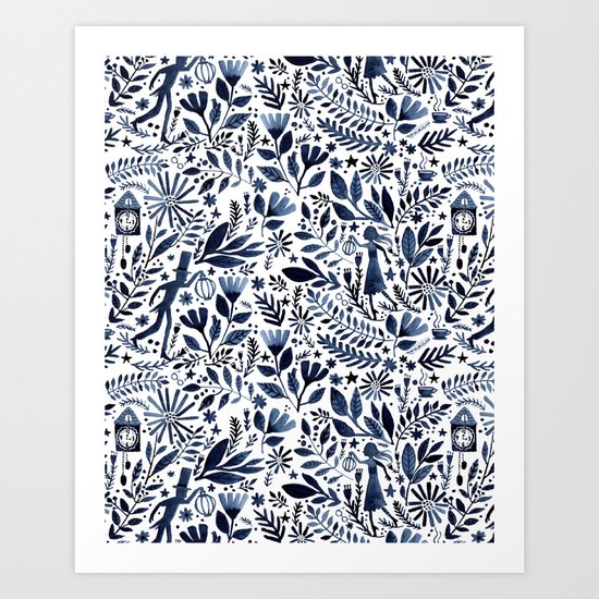 Moonglow Mystery Art Print