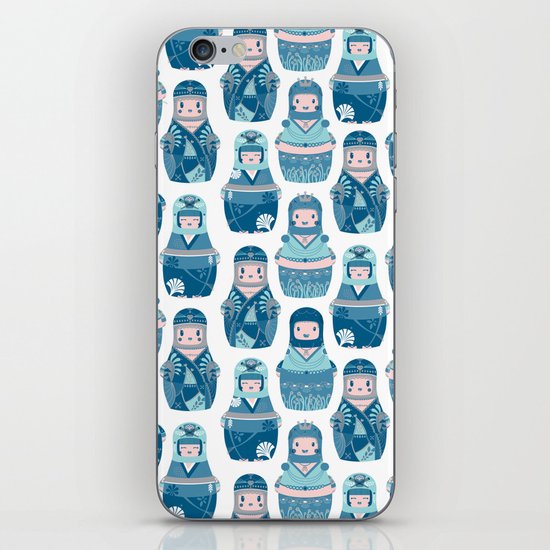 Matrioshkas Pattern iPhone Skin