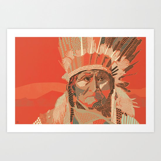 Geronimo Art Print