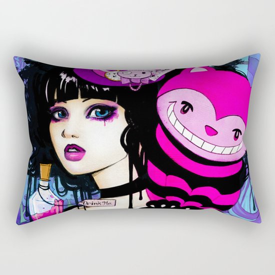 Alice Returns to Wonderland Rectangular Pillow