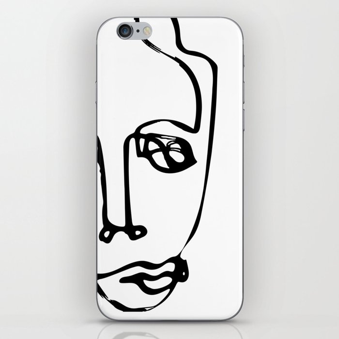 Simply Face It Abstract iPhone Skin