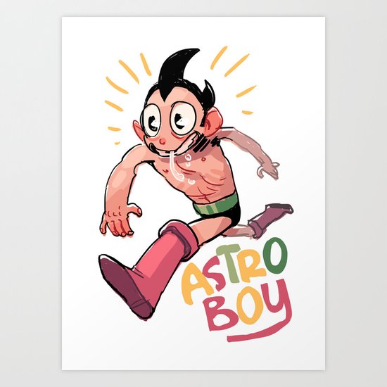 astro boy Art Print