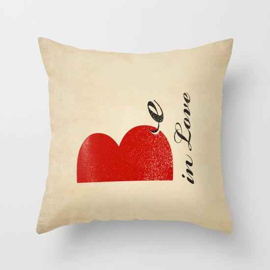BE IN LOVE Throw Pillow