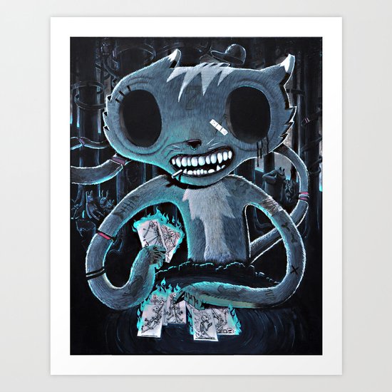 Ghetto woods Art Print