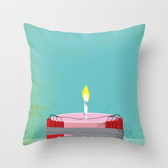 Make a wish Throw Pillow