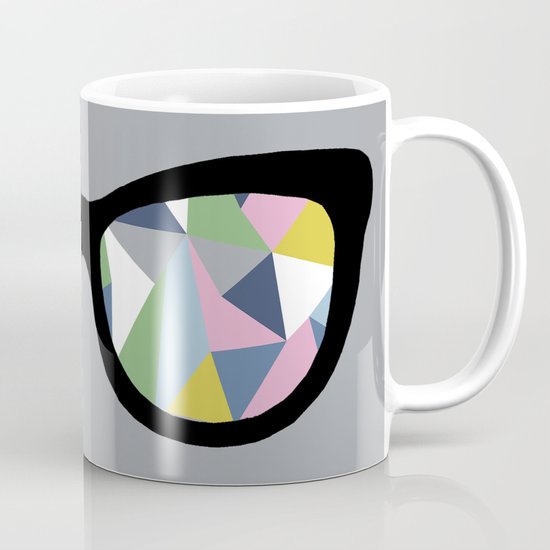 Abstract Eyes Mug
