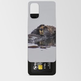 Shy Sea Otter Android Card Case