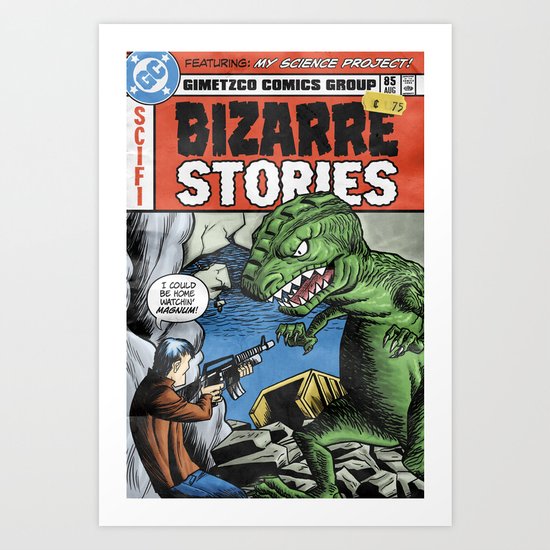 Bargain Bin: My Science Project Art Print