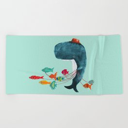 My Pet Fish Beach Towel