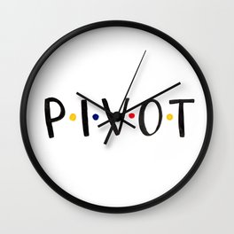 PIVOT Wall Clock